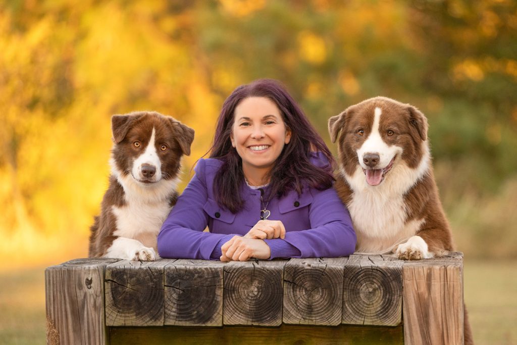 Shari with two of her dogs | PUP Rehab